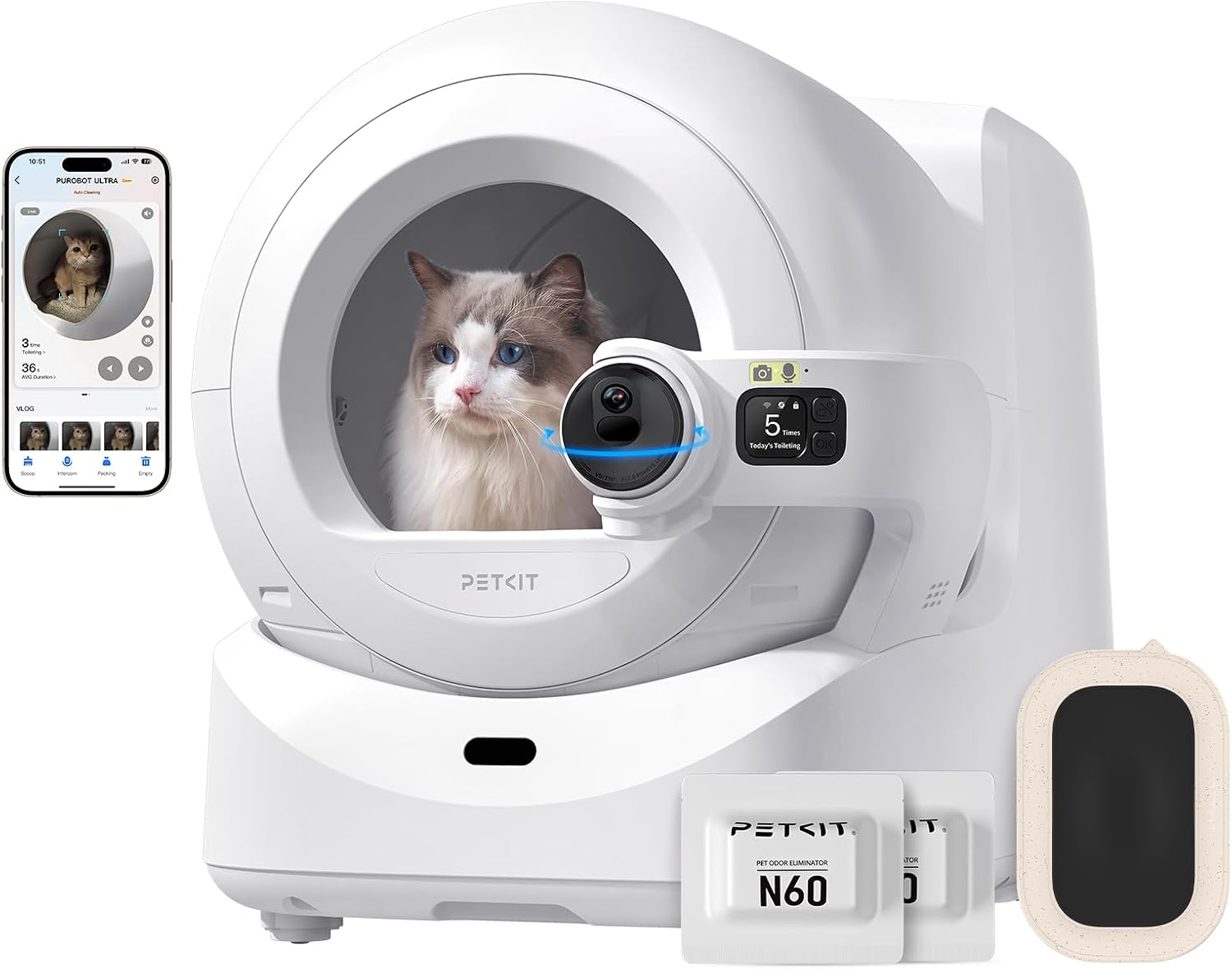 PETKIT Purobot Ultra litière autonettoyante