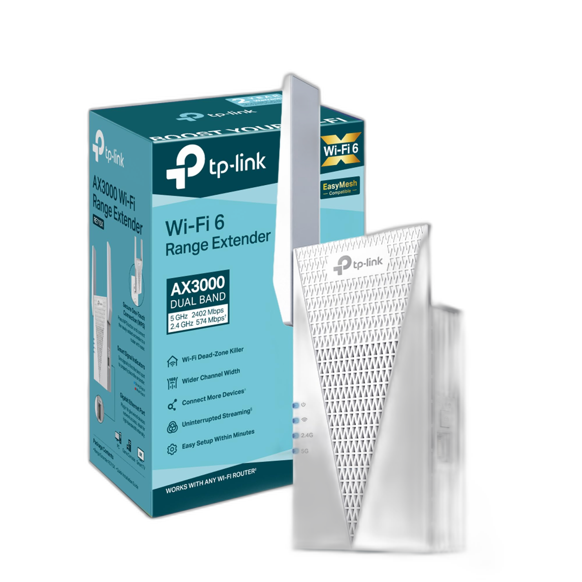 TP-Link RE715X WiFi 6 Extender