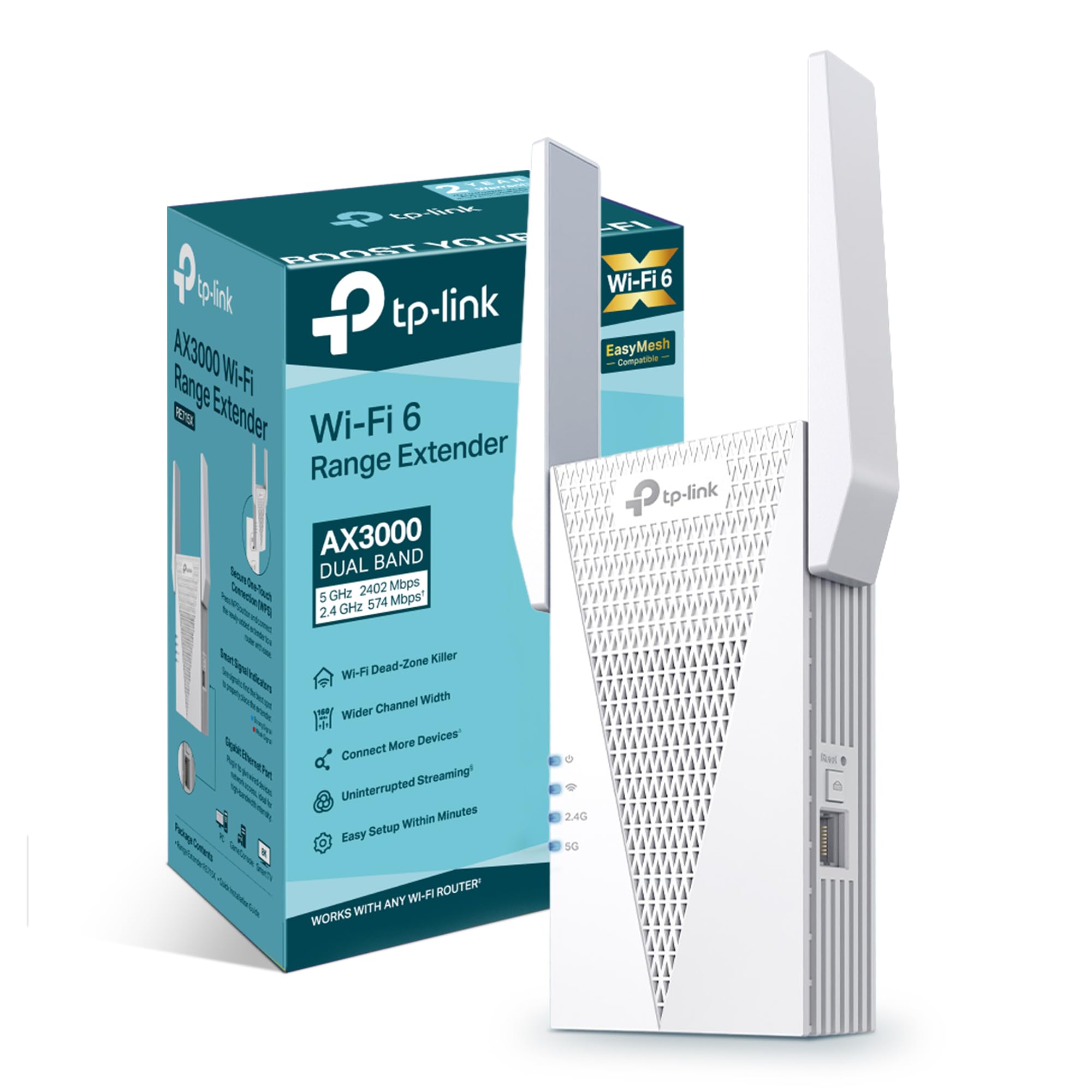 TP-Link RE715X WiFi 6 Extender