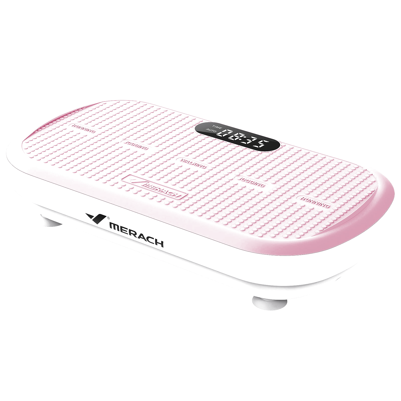 Pink MERACH CV40 curved vibration plate