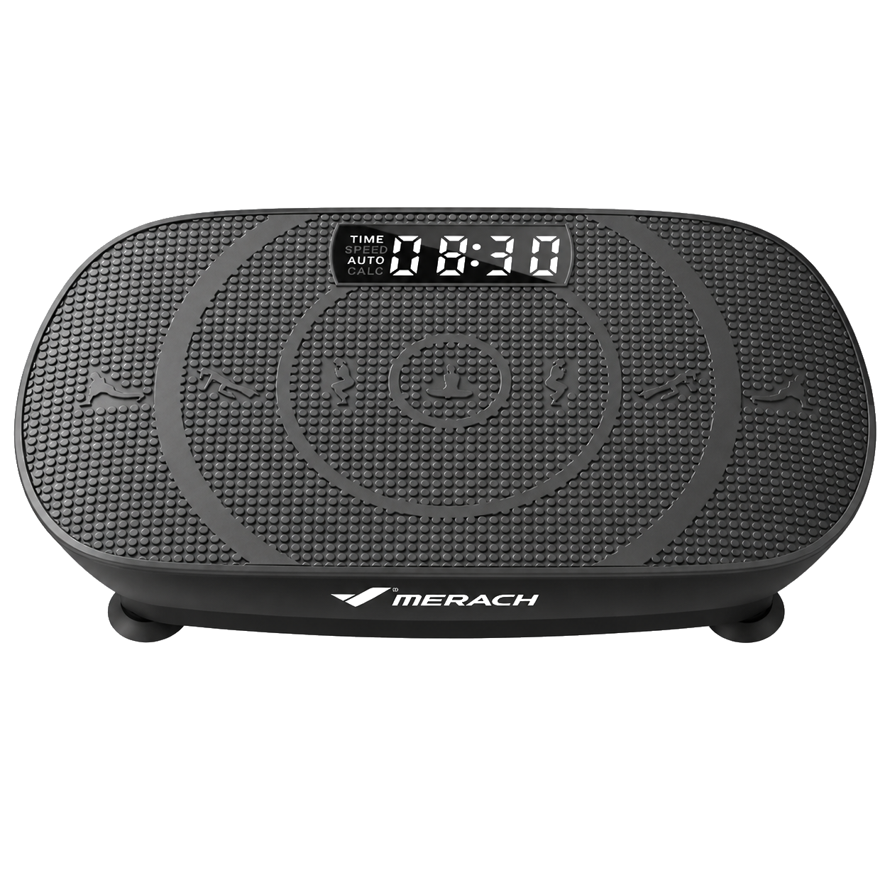 Black MERACH CV30 Pro curved vibration plate