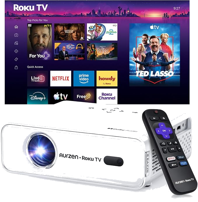 Aurzen Roku TV D1R projector