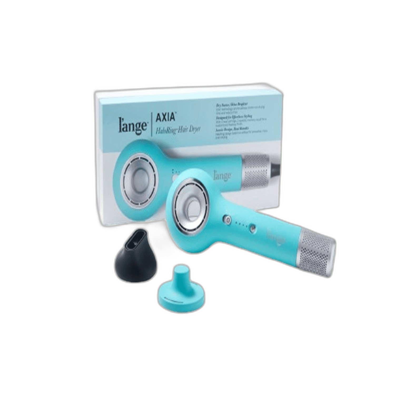 L'ANGE HAIR Axia HaloRing Hair Dryer in blue