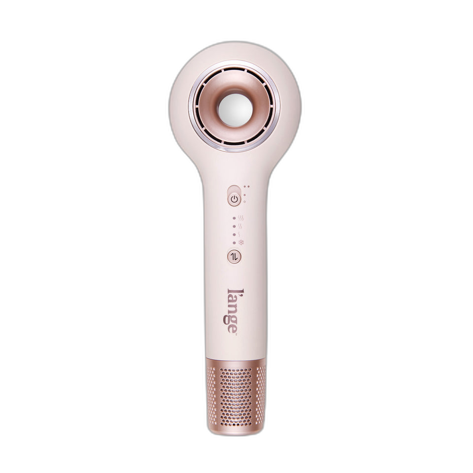 L'ANGE HAIR Axia HaloRing Hair Dryer in off-white