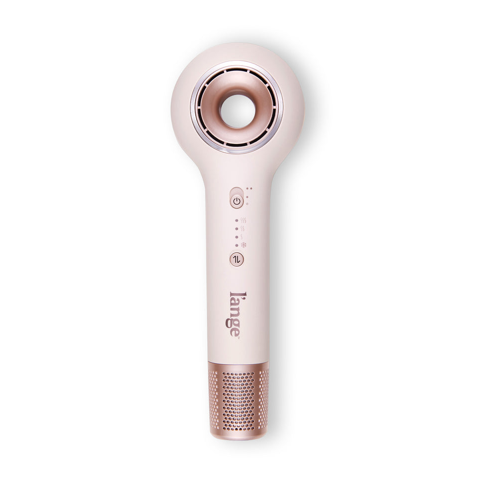 L'ANGE HAIR Axia HaloRing Hair Dryer in off-white