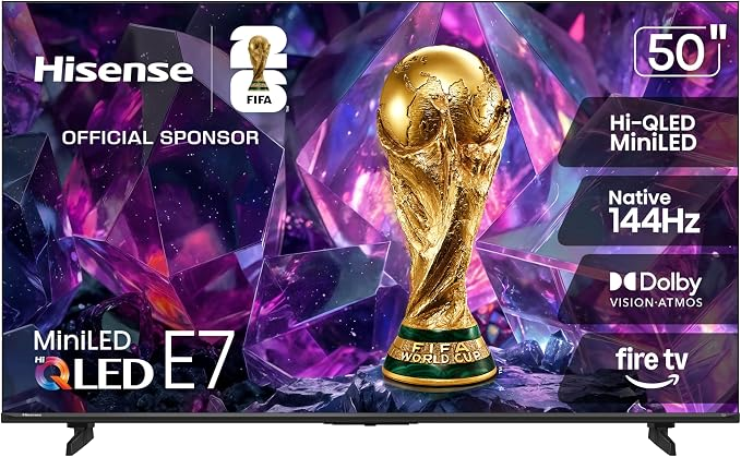 Hisense 50E7SF 4K Mini-LED TV