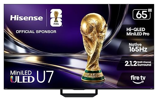 Hisense 65U7SF 4K Mini-LED TV