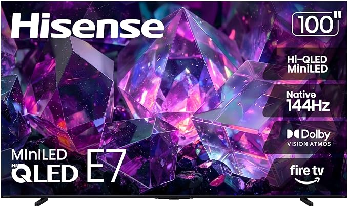 Hisense 100E7SF 4K TV