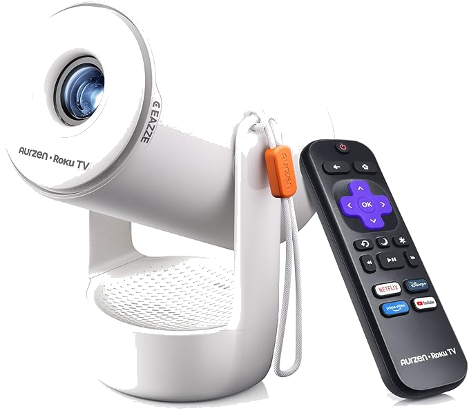 Aurzen Roku TV E1R projector